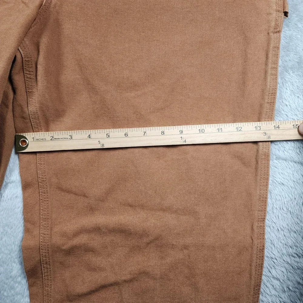 Carhartt B11 Jeans Mens 38x34 (Fits 36x33) Canvas Carpenter Dungaree Fit Work